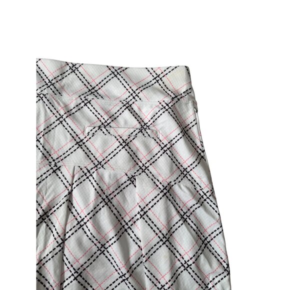 CORAL BAY Plaid Golf Tennis Pickleball Active Skort Size XL Petite - Picture 4 of 8